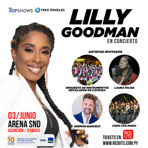 Con una voz impresionante llega Lilly Goodman y su banda a Asunción con un imperdible concierto