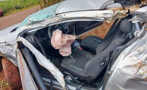 Santa Rita: Aparatoso accidente dejó un herido