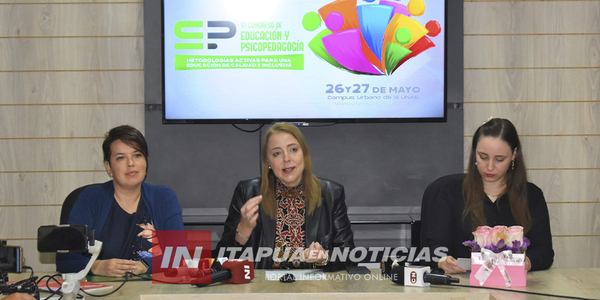 LANZARON VI CONGRESO INTERNACIONAL DE EDUCACIÓN Y PSICOPEDAGOGÍA - Itapúa Noticias