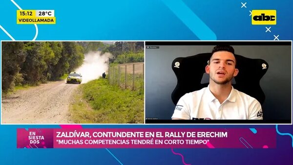 Video: Fau Zaldívar, contundente en el Rally de Erechim - Ensiestados - ABC Color