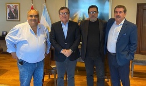 Duarte Frutos se reunió con miembros de la CUT para analizar situación de trabajadores de Aña Cuá