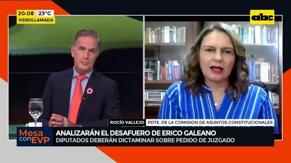 Video: Analizarán el desafuero de Erico Galeano - Mesa de Periodistas - ABC Color