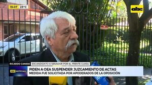 Video: Piden a la OEA suspender juzgamiento de actas - ABC Noticias - ABC Color