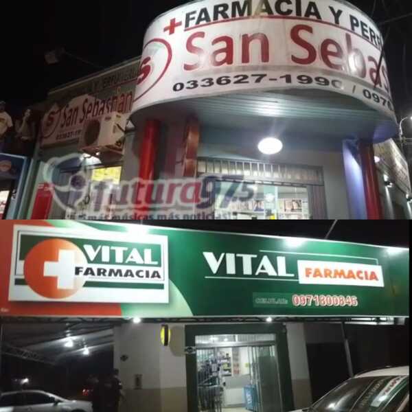 Dos farmacias asaltadas en menos de una hora por solitario ladrón