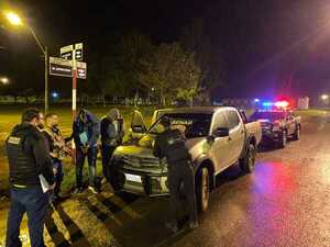 Senad de San Ignacio detuvo a tres personas con cocaína
