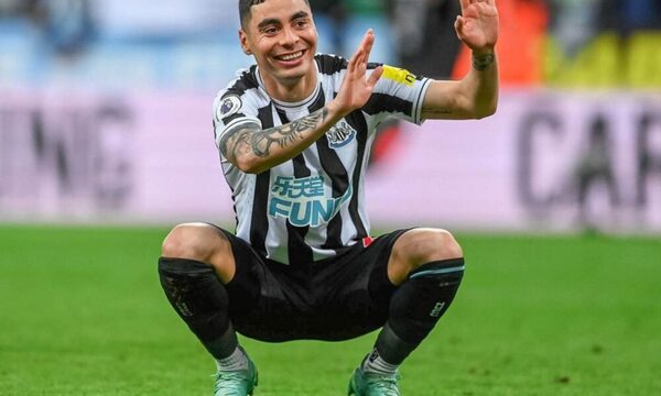 (VIDEO)La alegría de “Miggy” porque su equipo clasifica a la Champions luego de 20 años