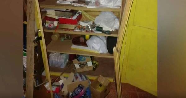La Nación / Robaron una capilla de San Lorenzo y llevaron hasta la alcancía