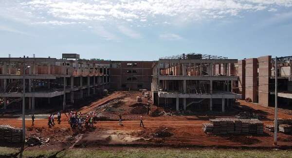 Avanzan las obras del gran Hospital del Sur