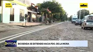 Video: Bicisenda se extiende hacia Fernando de la Mora - ABC Noticias - ABC Color
