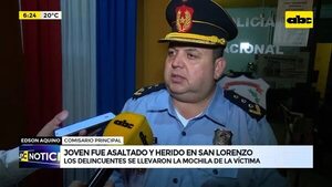 Video: Joven fue asaltado y herido en San Lorenzo - ABC Noticias - ABC Color