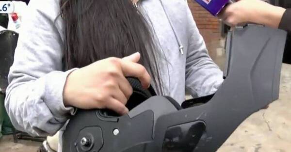 La Nación / Enfermera asaltada se salvó por utilizar casco
