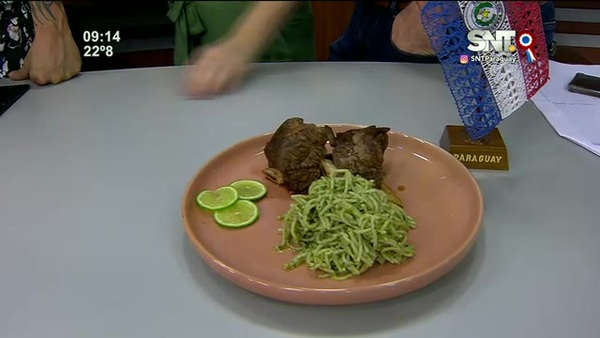 Bloque Cocina de la Mañana de Cada Día: ''Asado a la Olla con fideo al pesto'' - SNT