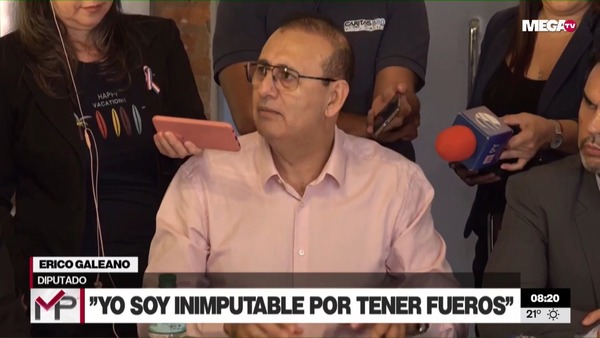 Erico Galeano alega que es "inimputable", habla de "persecución" y apunta a Derlis Osorio - Megacadena — Últimas Noticias de Paraguay