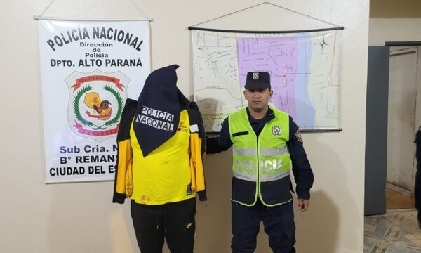 Detienen a violento que soqueó a su pareja