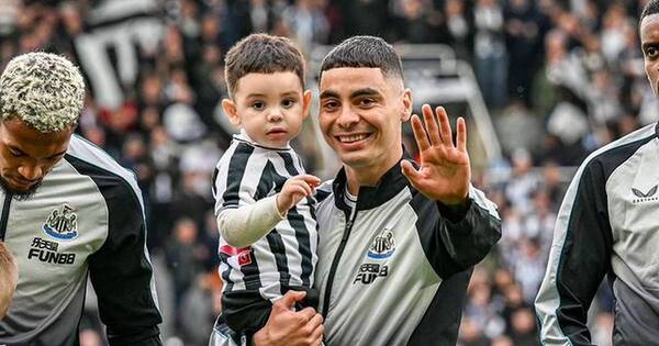 La Nación / ¡Promesa guaraní! Hijo de Almirón conquistó a los hinchas de Newcastle con golazo