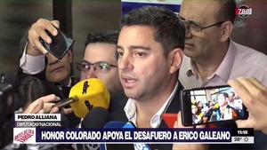 Honor Colorado acompañará pedido de desafuero de Erico Galeano - Megacadena — Últimas Noticias de Paraguay