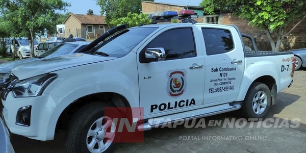 EN PROSECUCIÓN A UN HURTO, DETUVIERON A UN JOVEN EN CAMBYRETÁ - Itapúa Noticias