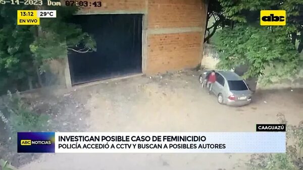 Video: Investigan posible caso de feminicidio en Caaguazú - ABC Noticias - ABC Color