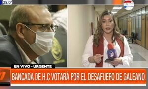 Honor Colorado votará por el desafuero de Erico Galeano | Telefuturo