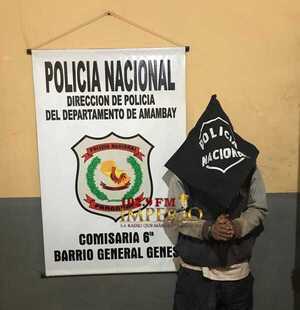 Pobladores del barrio General Genes en acción detuvieron a un joven en su intento de robar - Radio Imperio