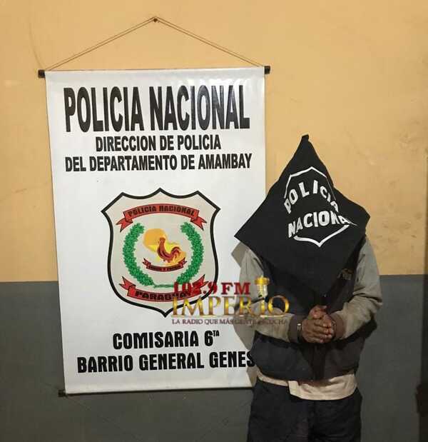 Pobladores del barrio General Genes en acción detuvieron a un joven en su intento de robar - Radio Imperio