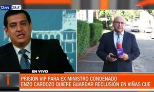 Prisión VIP para exministro condenado | Telefuturo