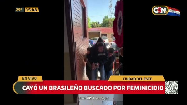 Cayó un brasileño buscado por homicidio - C9N