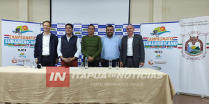 CAMPEONATO SUDAMERICANO DE CICLISMO FUE PRESENTADO EN LA GOBERNACIÓN DE ITAPÚA - Itapúa Noticias