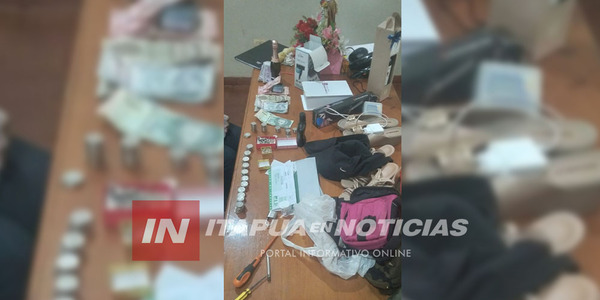 TIENE ARRESTO DOMICILIARIO Y FUE CAPTURADO HURTANDO OBJETOS EN ENCARNACIÓN  - Itapúa Noticias