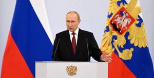 Putin afirma que Rusia se defiende de una guerra contra su pueblo - ADN Digital
