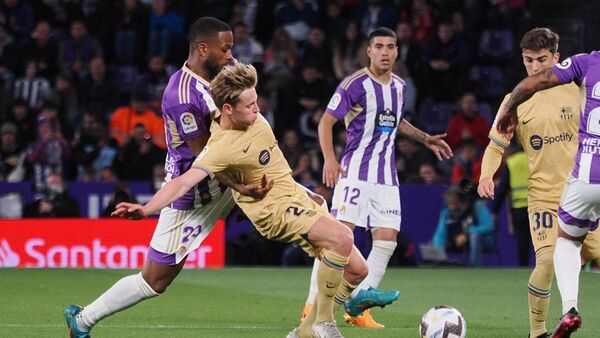 Real Valladolid sorprende al Barça con su valentía