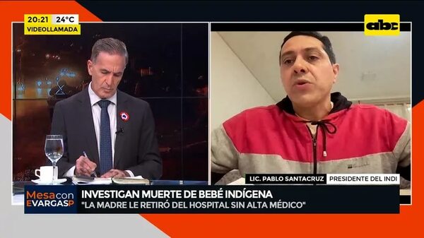 Video: Investigan muerte de bebé indígena  - Mesa de Periodistas - ABC Color