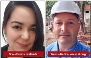 Prieto vuelve a echar del cargo a directora porque no quiso firmar certificación de obras mal hechas