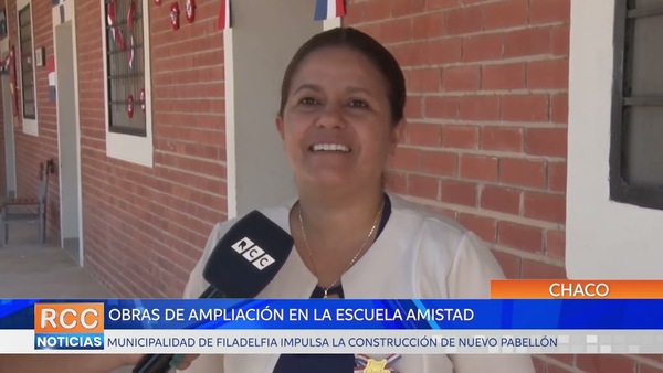 Ampliarán instalaciones de la Escuela Amistad con la construcción de un nuevo pabellón