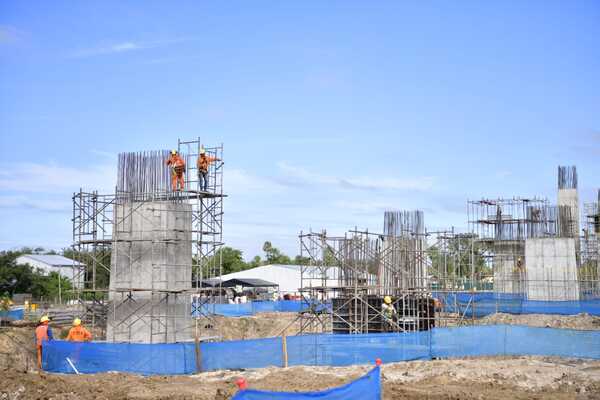 Puente de la Bioceánica: construcción se realiza teniendo en cuenta particularidades del Chaco