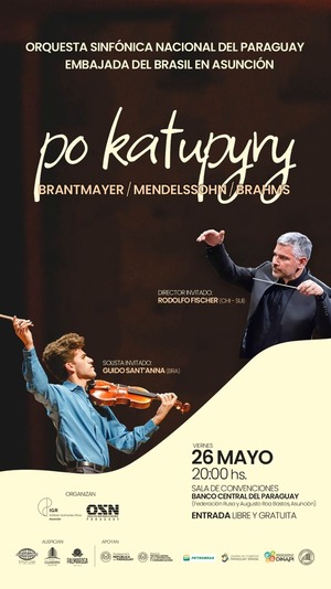 OSN presenta "Po Katupyry", nuevo concierto de su temporada oficial con prodigio del violín - .::Agencia IP::.