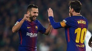 Messi, a Jordi Alba: “Fuiste un verdadero cómplice en la cancha”