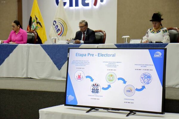 Ecuador: CNE confirma para el 20 de agosto los comicios presidenciales y legislativos - ADN Digital