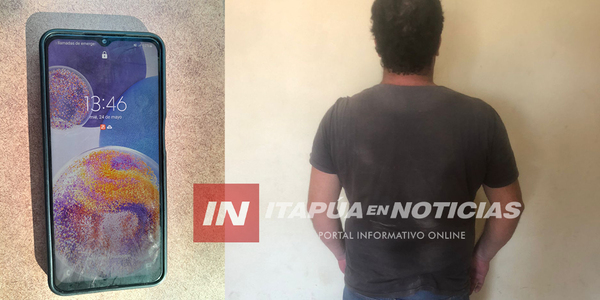 AGENTES DE TRÁNSITO REDUJERON A SUPUESTO LADRÓN Y RECUPERARON CELULAR - Itapúa Noticias