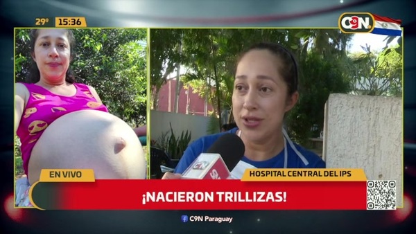 Alegría x3: Nacieron Trillizas - C9N