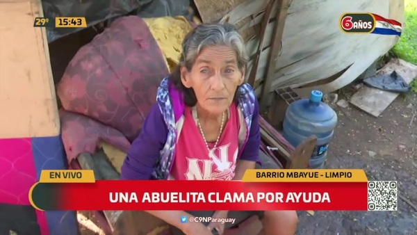 Limpio: Una abuelita clama por ayuda - C9N