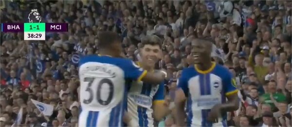 Gol de antología de Enciso en la despedida del City campeón - La Tribuna