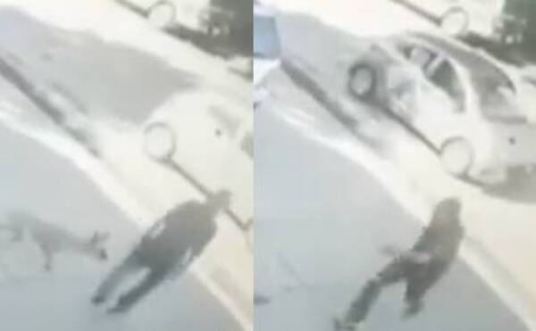 [VIDEO] Quiso ayudar a asaltada, pero casi lo matan