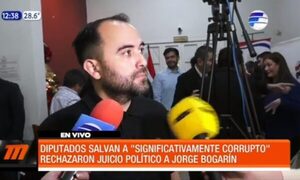 Diputados salvan al ''significativamente corrupto" Jorge Bogarín | Telefuturo