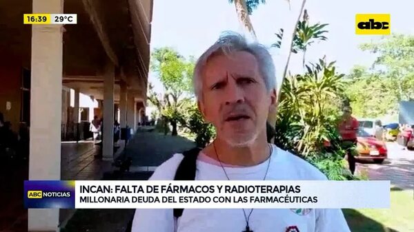 Incan: Falta de fármacos y radioterapias - ABC Noticias - ABC Color