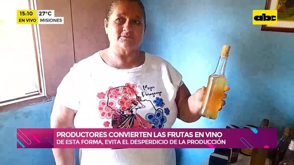 Misiones: Productores convierten las frutas en vino - Ensiestados - ABC Color