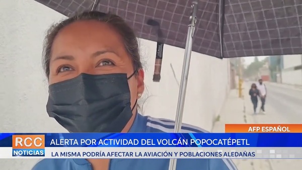 México en alerta por actividad de volcán Popocatépetl