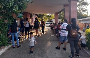 Hospital de Lambaré repleto de pacientes pediátricos con cuadros respiratorios - Megacadena — Últimas Noticias de Paraguay