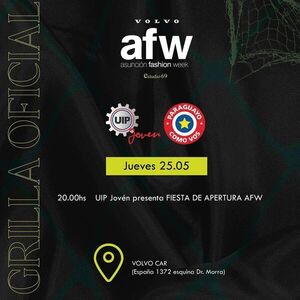 UIP Jovén organiza fiesta de apertura del Asunción Fashion Week