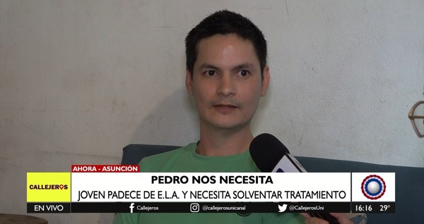 Joven con enfermedad degenerativa necesita ayuda - trece